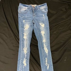 Distressed Jeans
